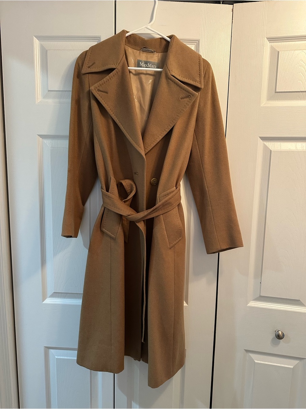 Max Mara Manuela camel coal